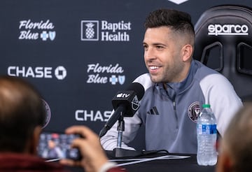 Inter Miami defender Jordi Alba was confident ahead of the 2024 MLS season.