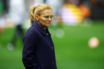 England's Dutch coach Sarina Wiegman could make more history at this year's awards. 